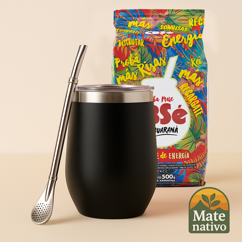 Startpaket! Mate Nativo™ mate kopp + yerba mate GRATIS