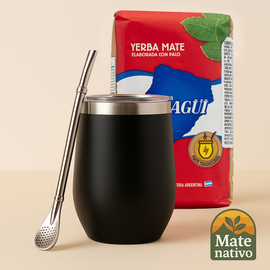 Startpaket! Mate Nativo™ mate kopp + yerba mate GRATIS